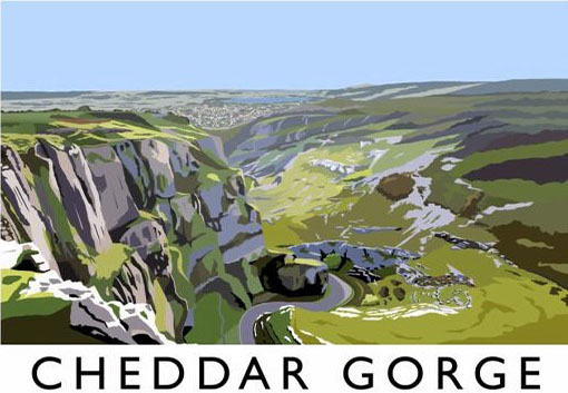 Cheddar Gorge - Rail Prints